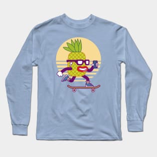 Cool Pineapple Long Sleeve T-Shirt